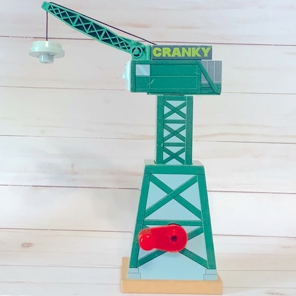 2012 Cranky the Crane from Thomas & Friends Wooden Railway - Picture 5 of 10